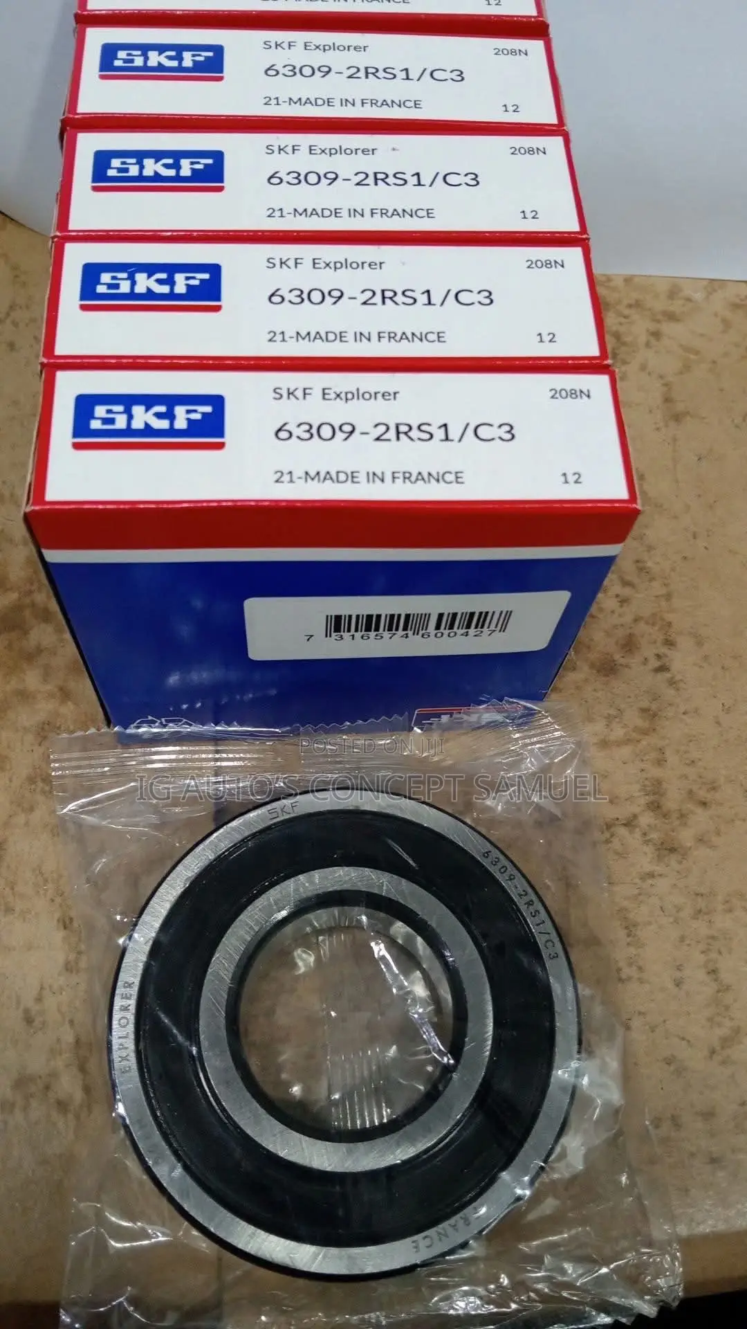 6309-2rs/C3 Skf Bearing Available