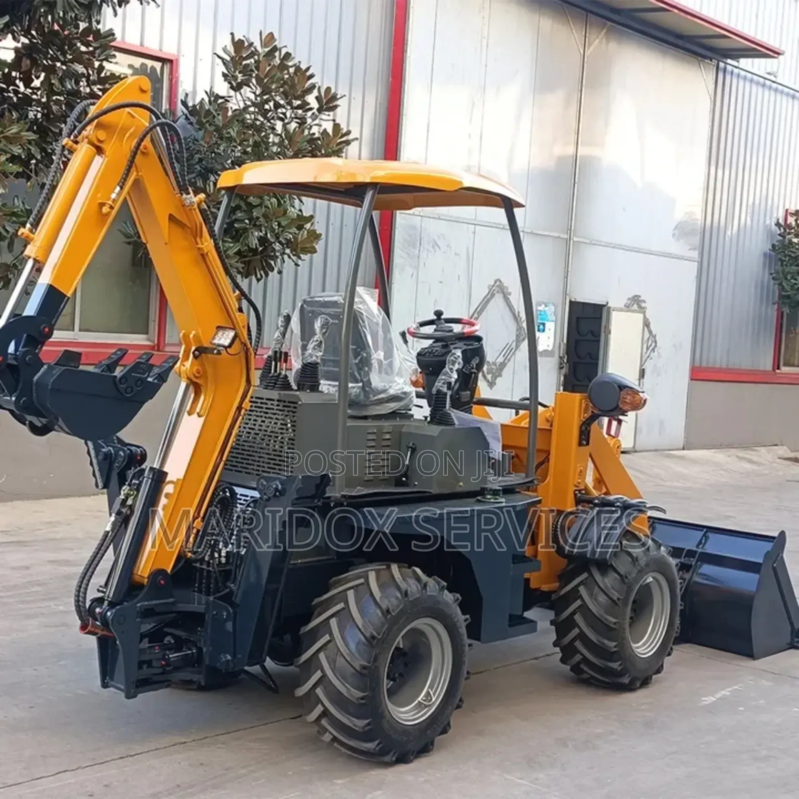 Loader and Backhoe Th10-50 4x4