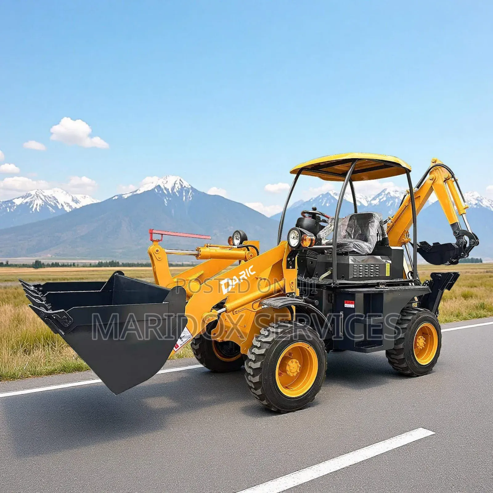 Loader and Backhoe Th10-50 4x4