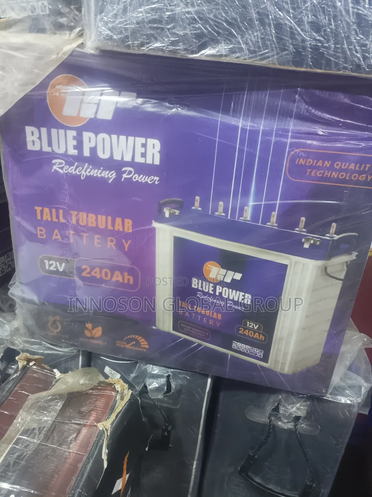 Blue Power Indian Tubular Battery
