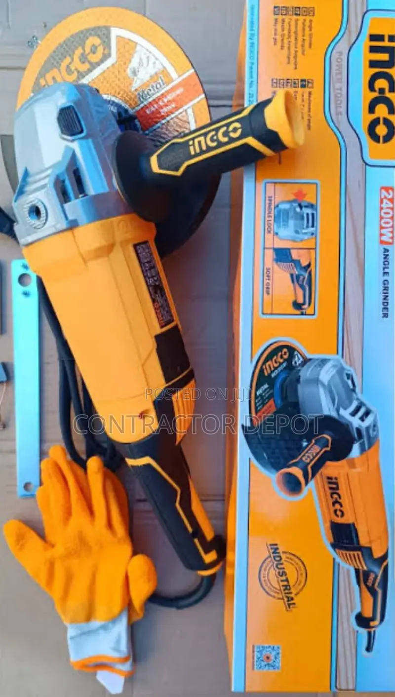 Ingco Precision Angle Grinder 230mm 2400w