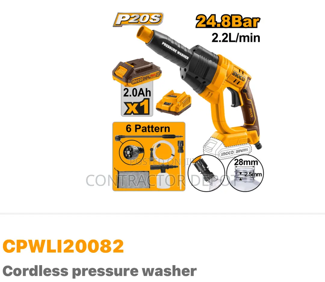 Pressure Battery Washing Machine Cpwli20082