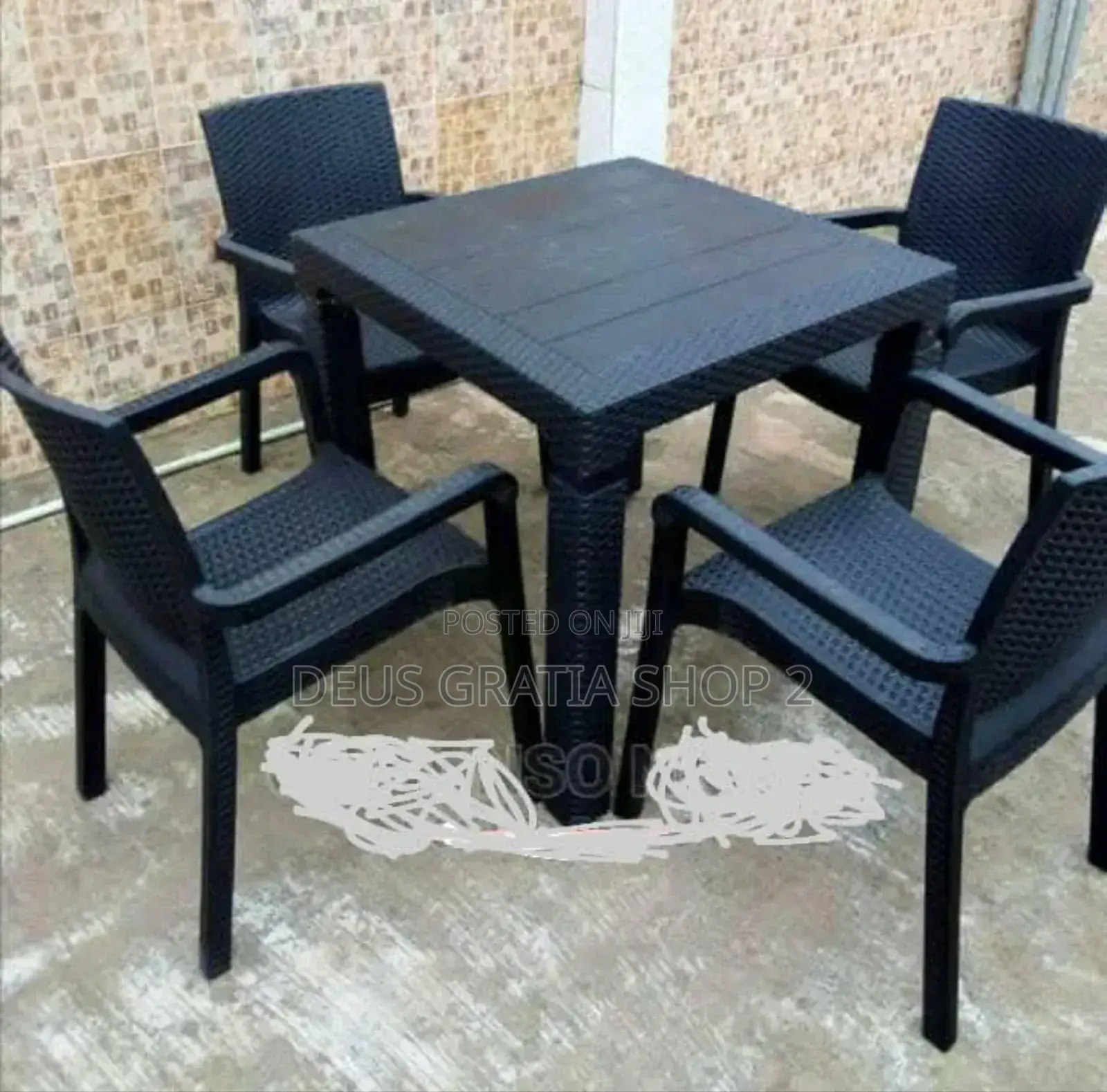 Plastic Outdoor Set for Restaurant