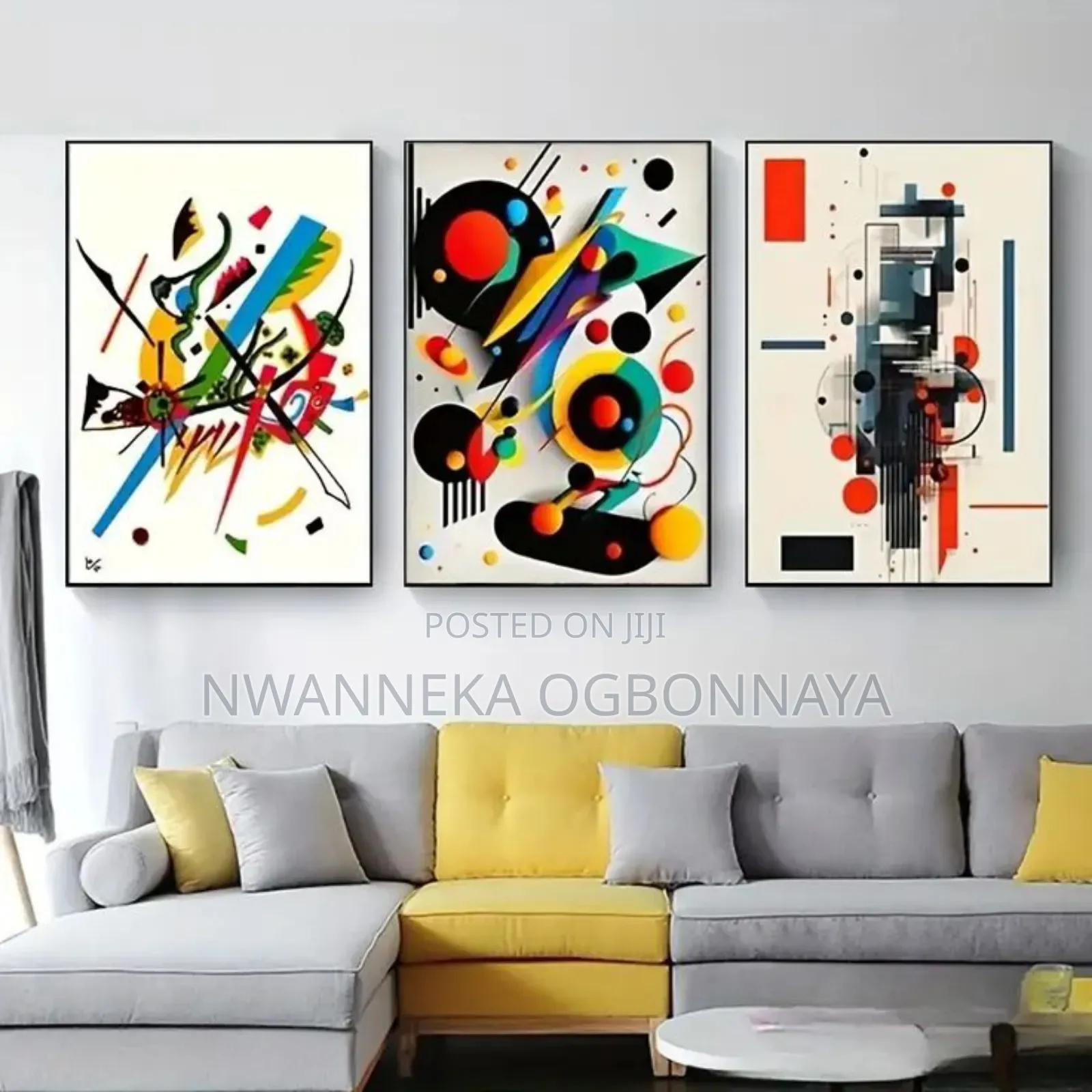 Famous Art Vintage Wassily Kandinsky Canvas Printing