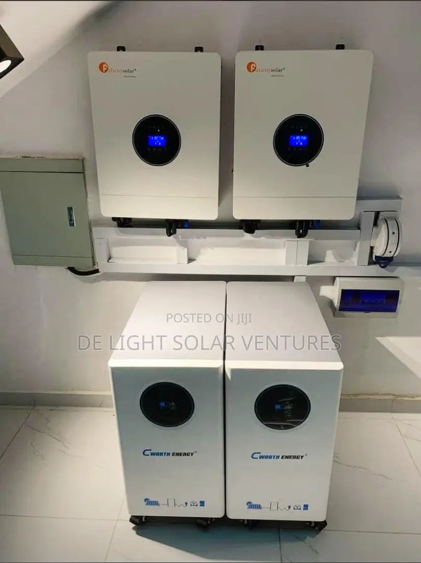 16kva Felicity Hybrid System+30kwh Lithium+24pcs-650w Panel