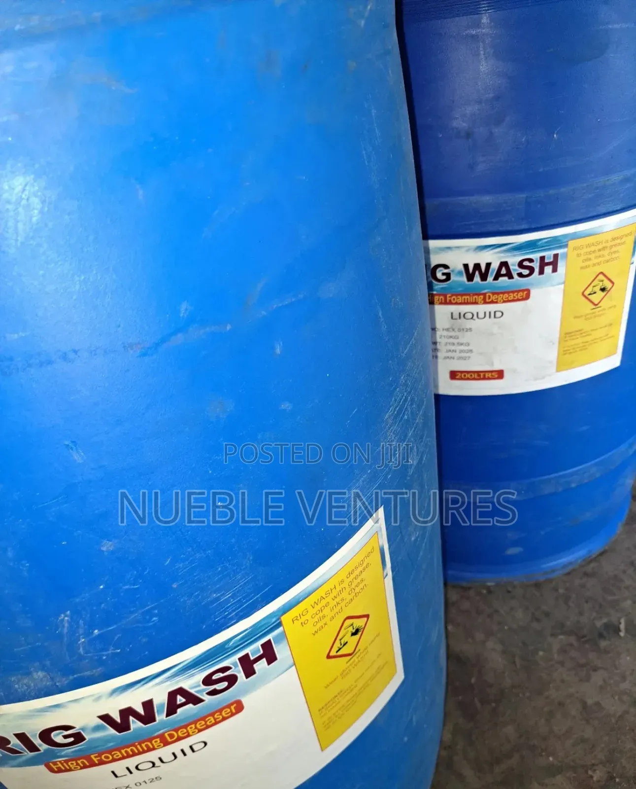 Rig Wash Degreaser (For Oil and Gas Rigs).