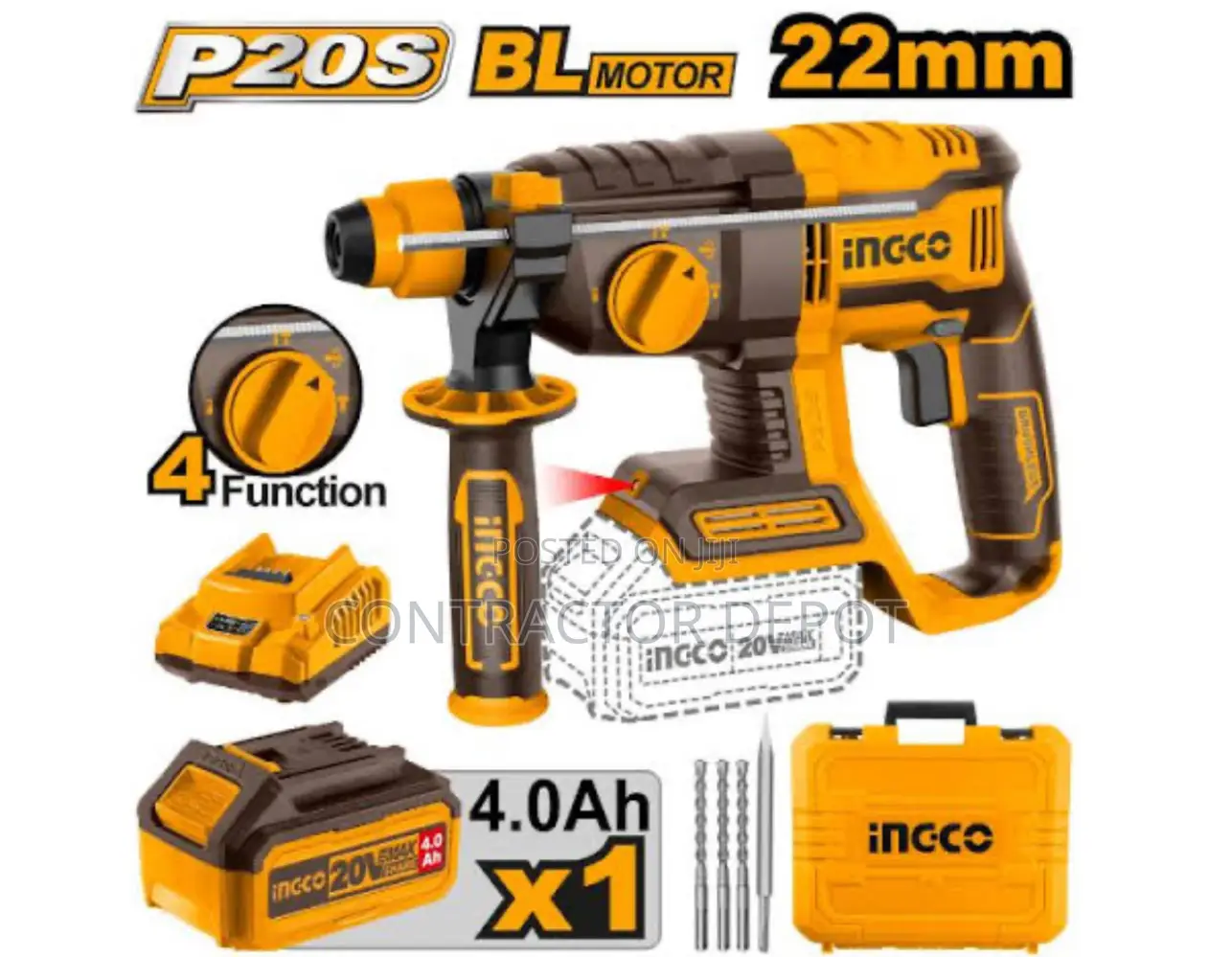 Lithium-Ion Rotary Hammer (20v) Crhli202081