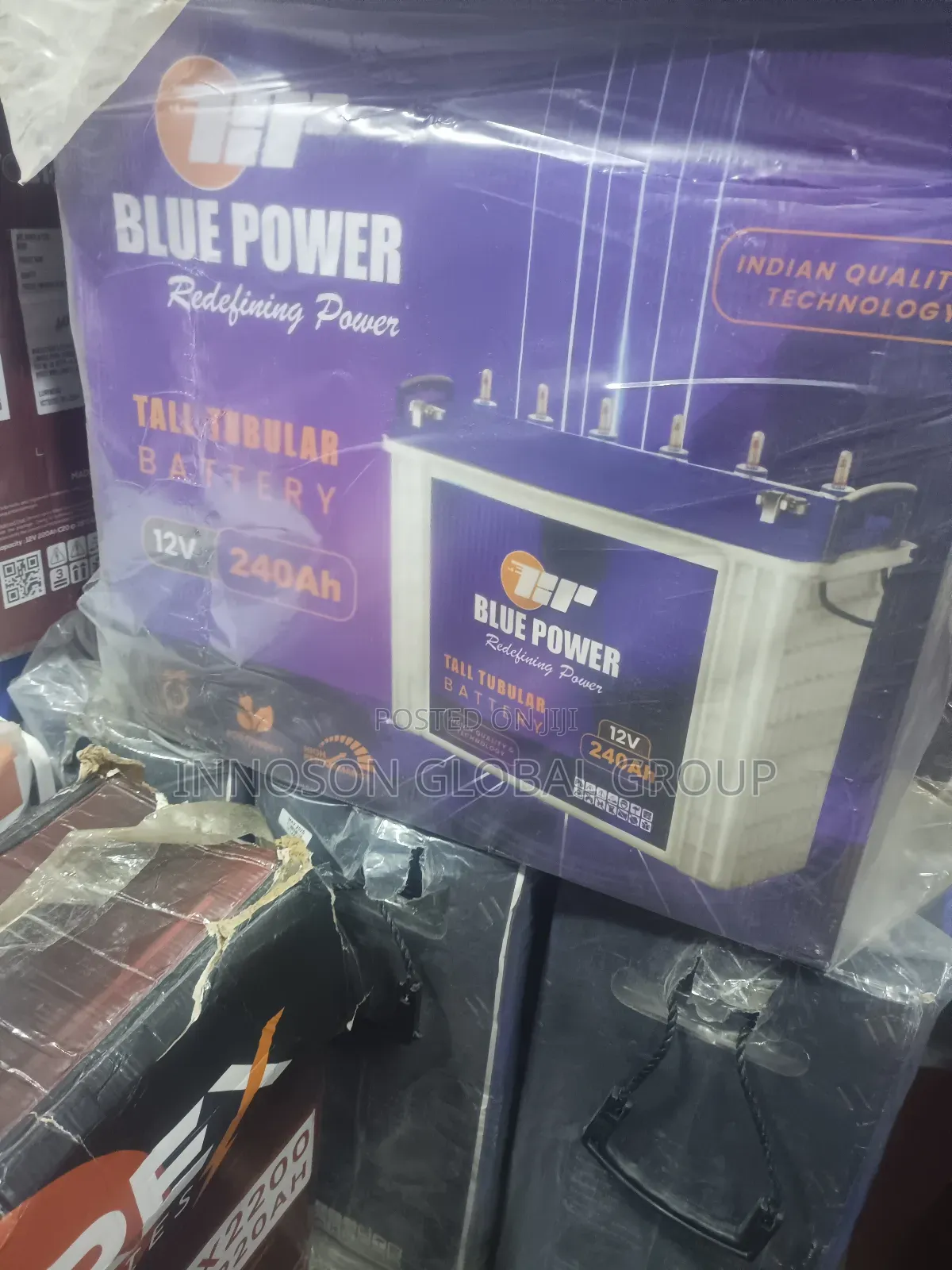 240ah Blue Power Indian Tubular Battery