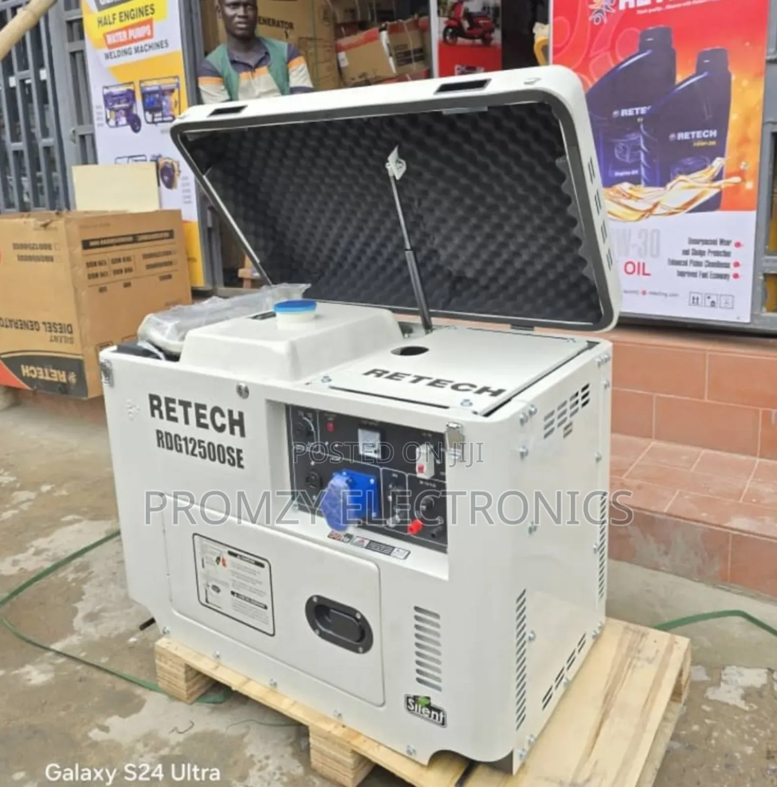 Retech 11.5kva Diesel Soundproof Generator