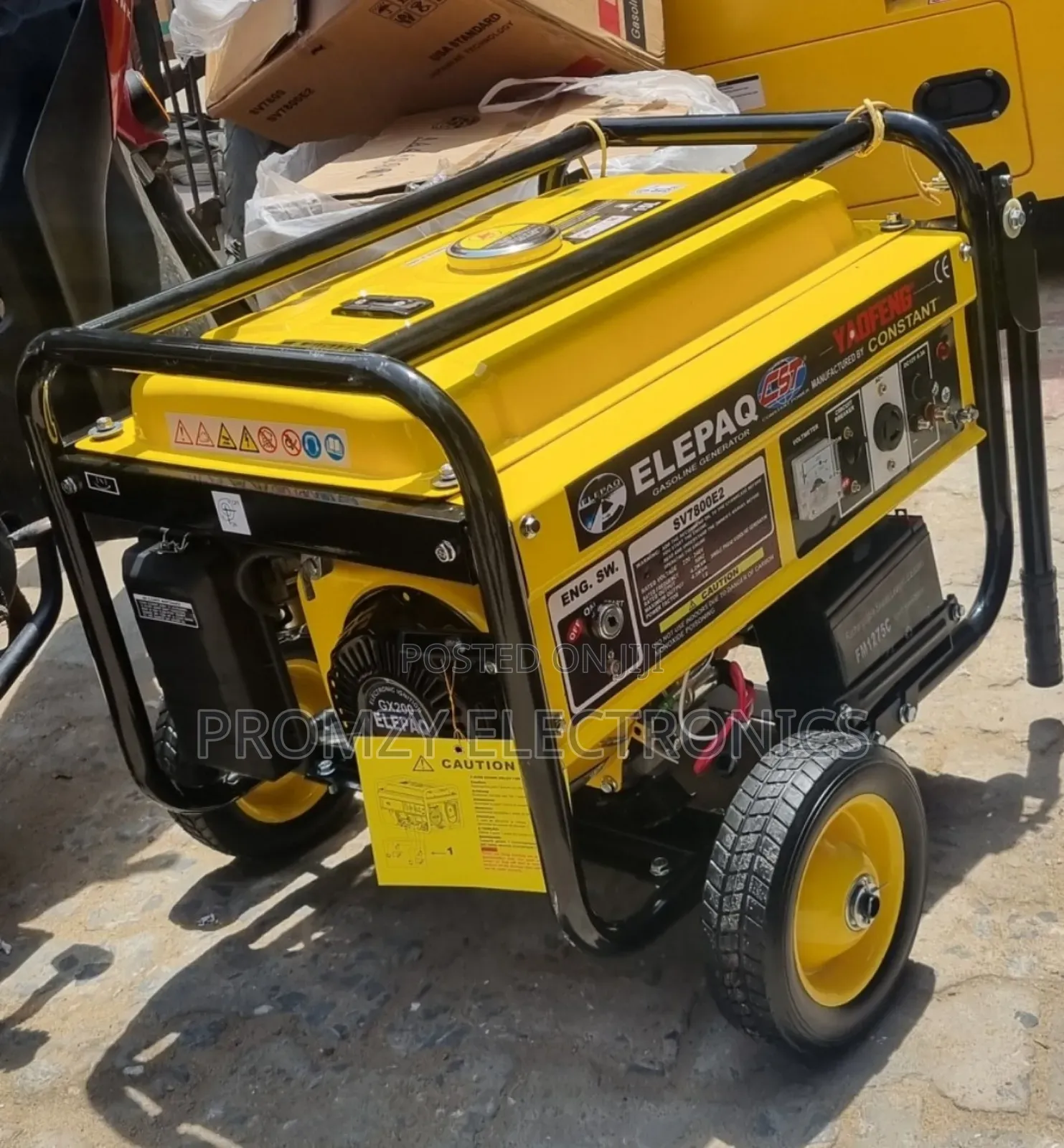 Elepaq 4.5kva Petrol Generator 100%Copper