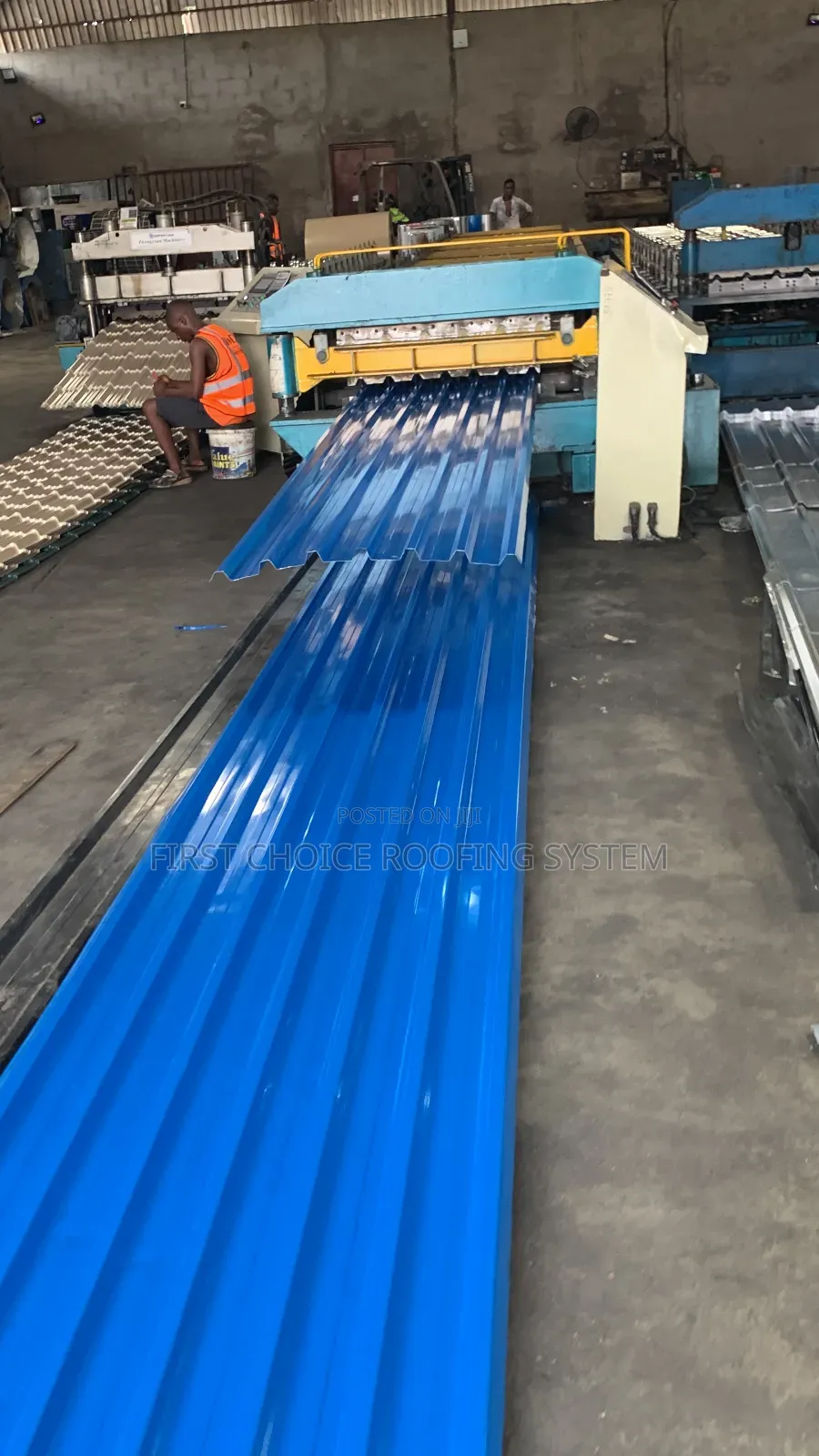 0ven Baked 0.45mm Aluminium Roofing Sheets