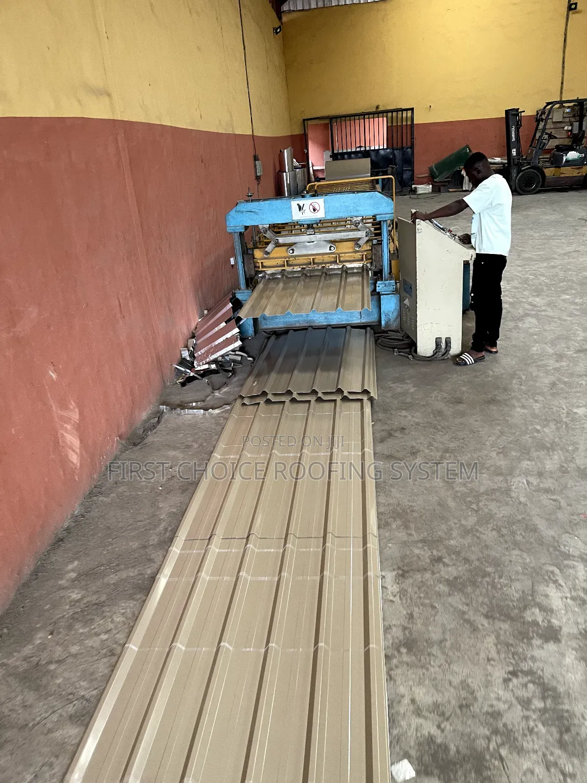 0ven Baked 0.45mm Aluminium Roofing Sheets