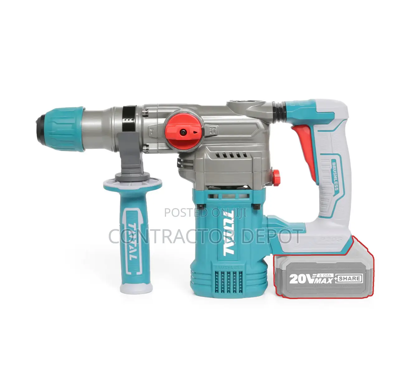 Total Li-Ion 20v Rotary Hammer SDS Plus