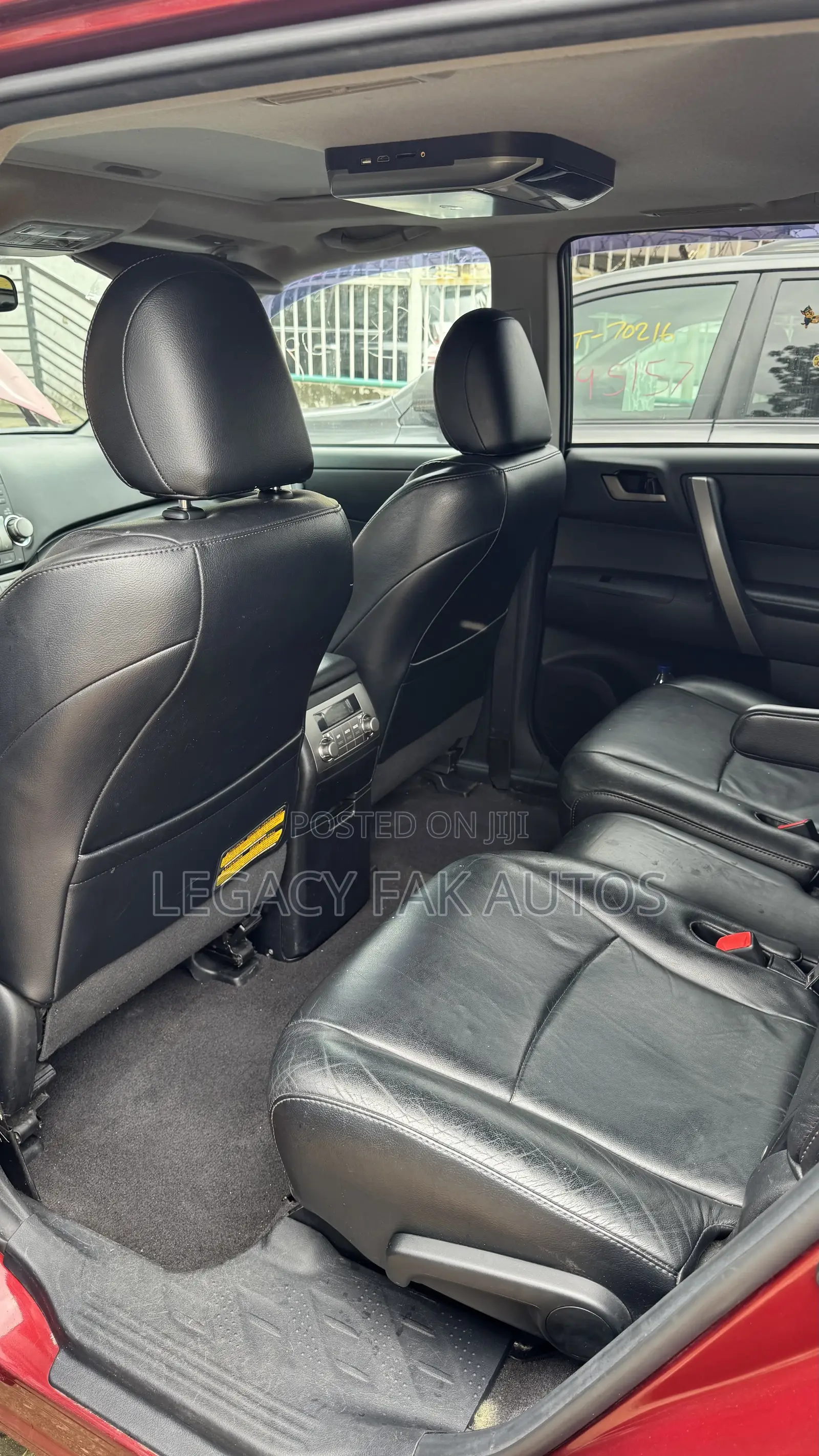 Toyota Highlander Sport 2010 Burgundy