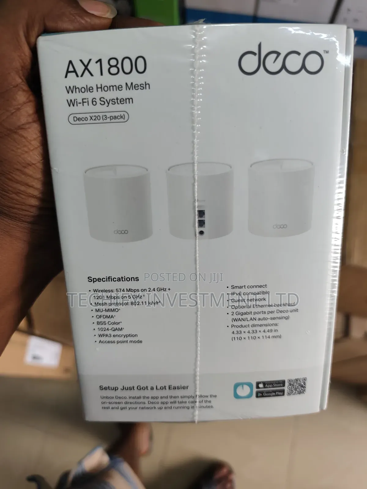 Tplink Deco X20 (Ax1800)