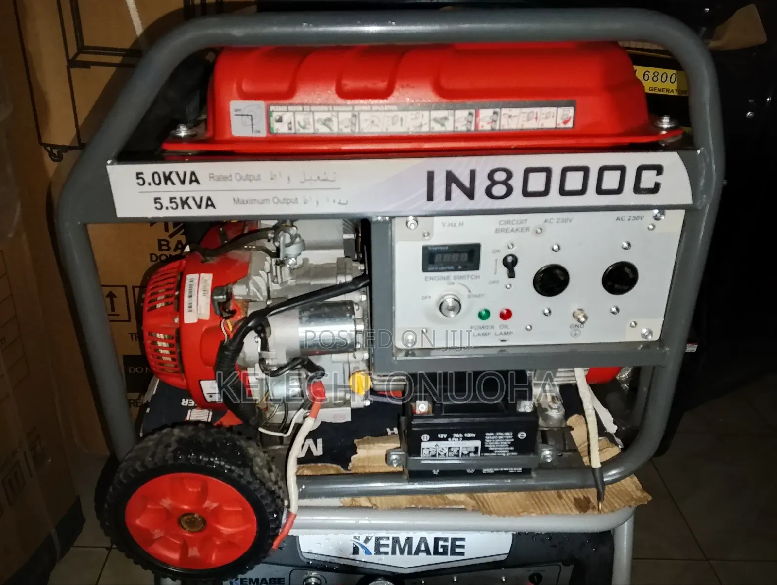 Power Generator 5kva Big Coil Copper 