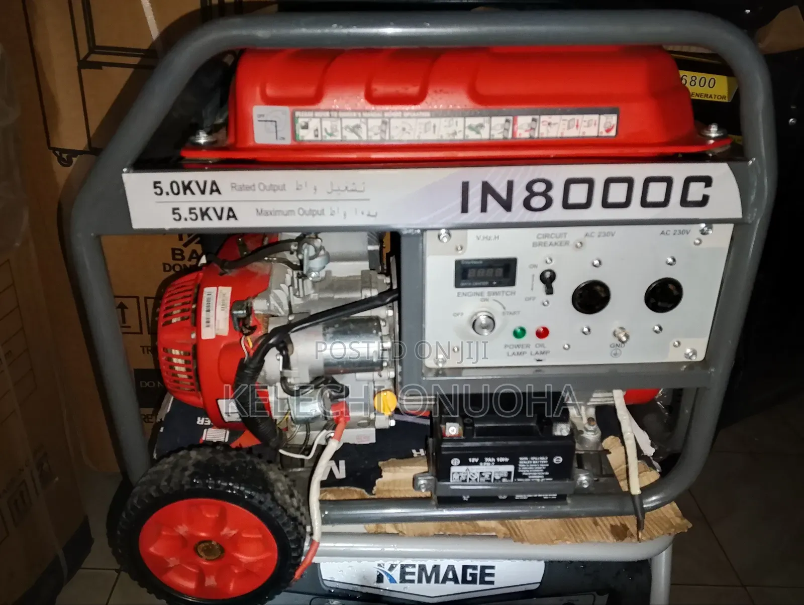 Power Generator 5kva Big Coil Copper 