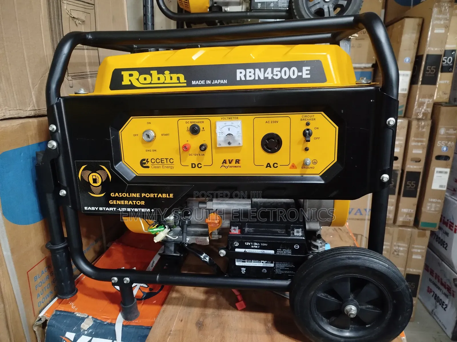 Original Robin Easy Start Petrol Generator 4.5 Kva Japan