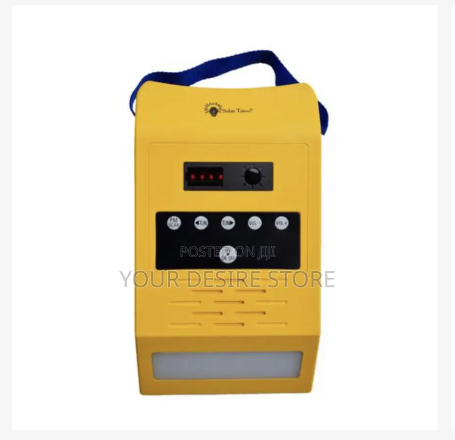 Solar Talkers Solar Home Lighting System With Fm Radio