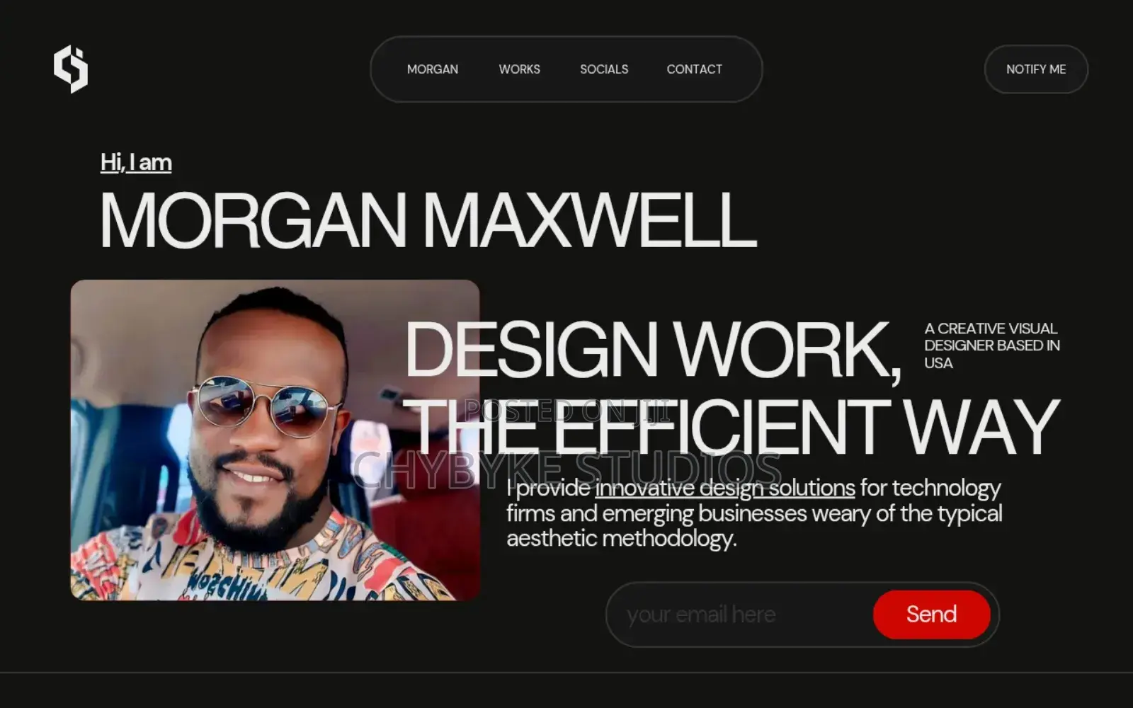Portfolio Website for Freelancers, and Professionals