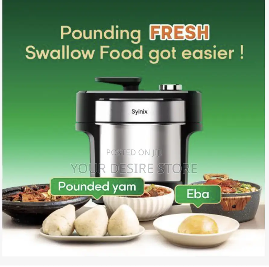 Syinix Swallow Maker- Fully Automatic -Fufu/Eba/Yam Pounder