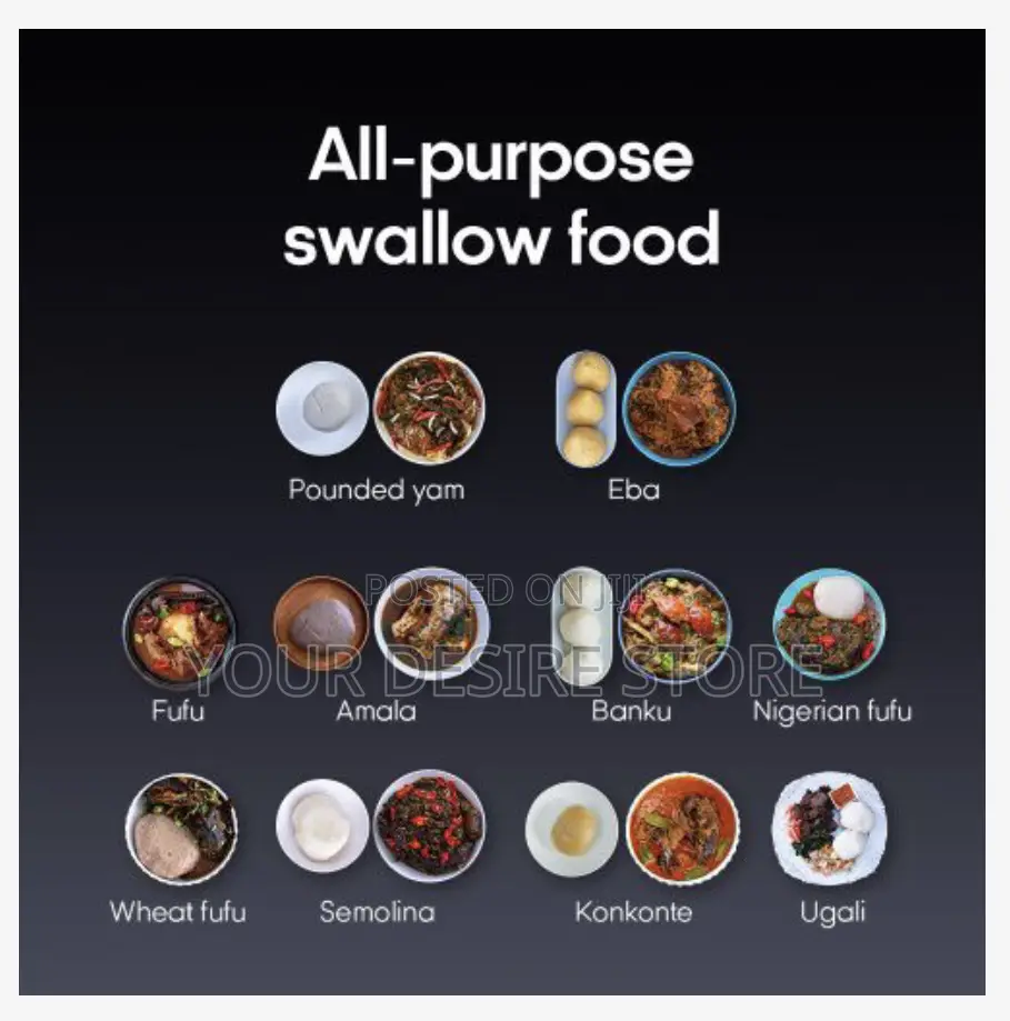 Syinix Swallow Maker- Fully Automatic -Fufu/Eba/Yam Pounder