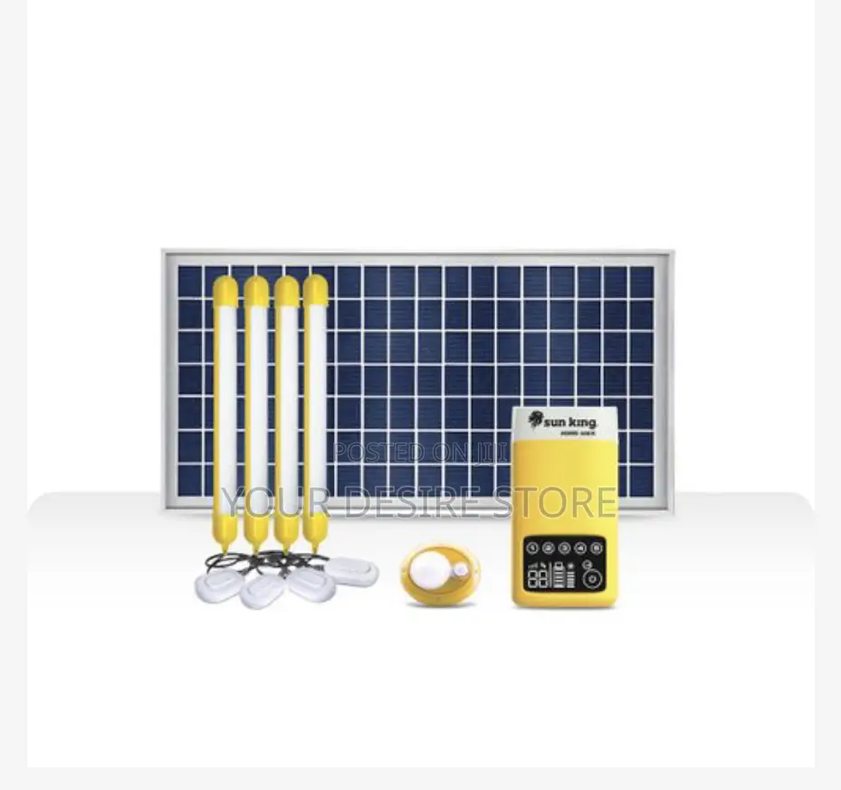 Sun King Home 500x Plus Solar Home Light System - Yellow