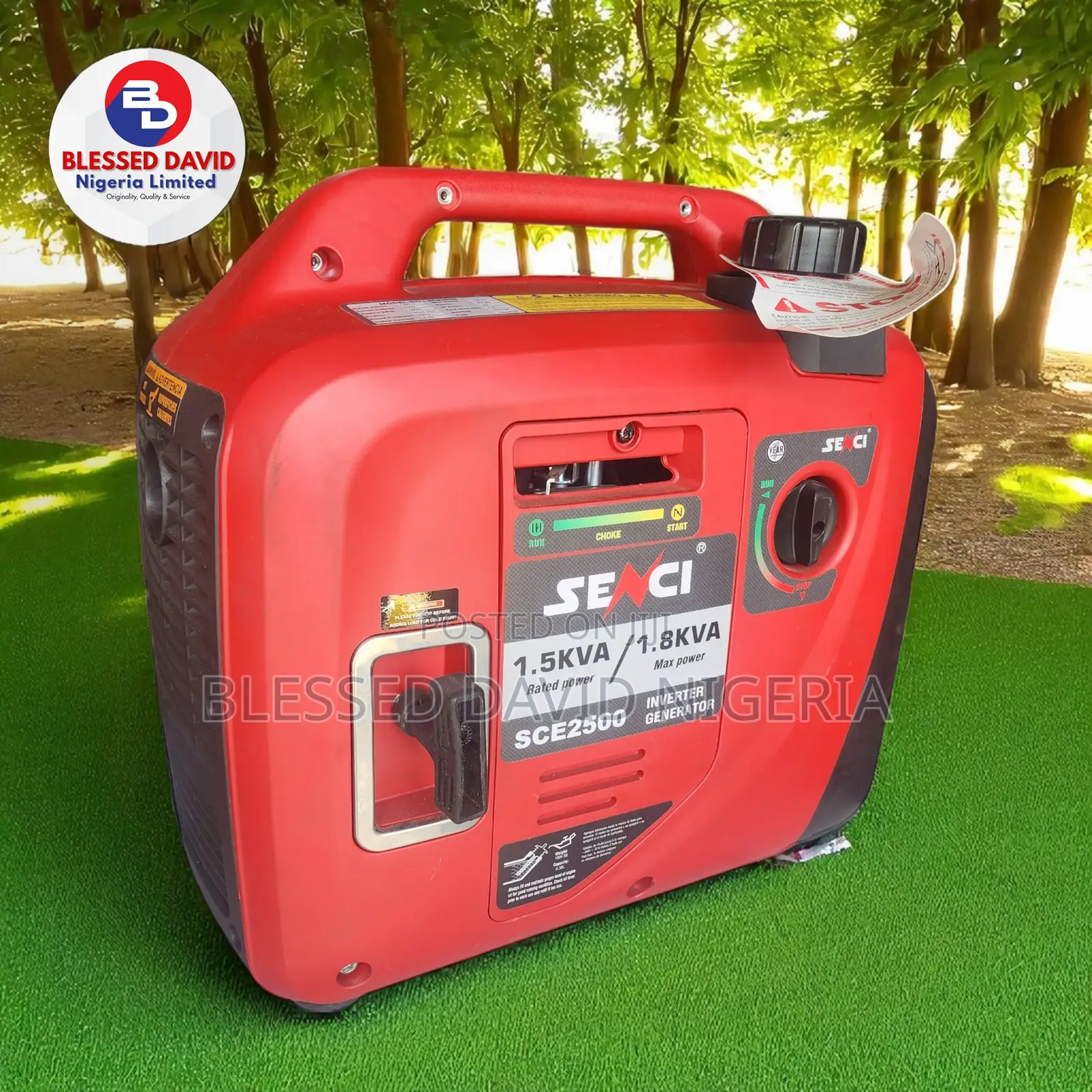 Senci Sce2500 1.5kkva / 1.8kva Petrol Inverter Generator