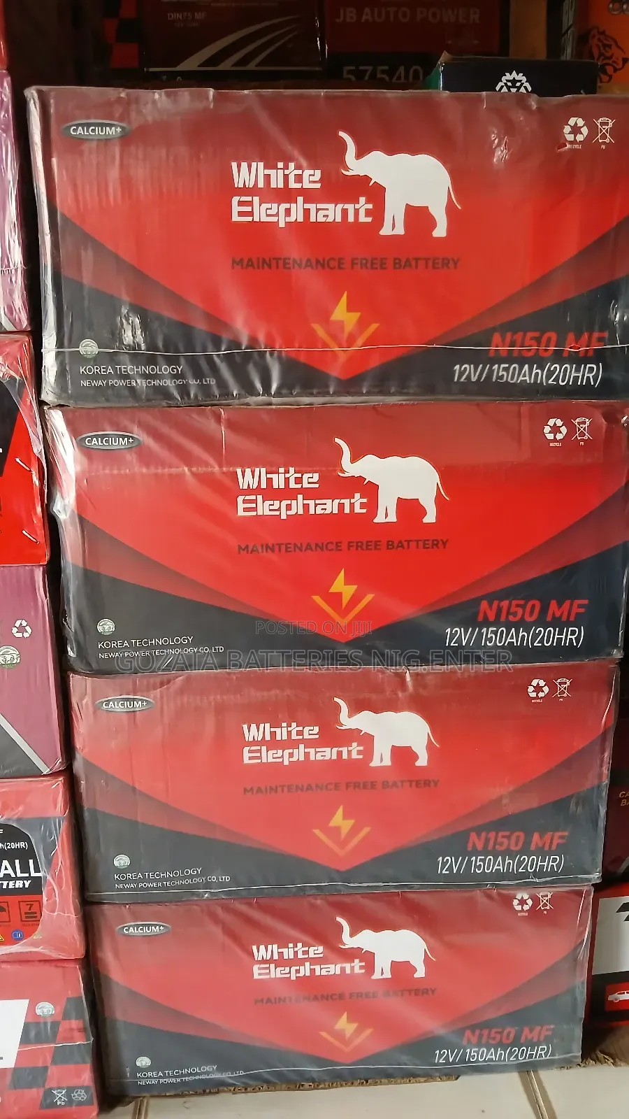 White Elephant 150ah Battery