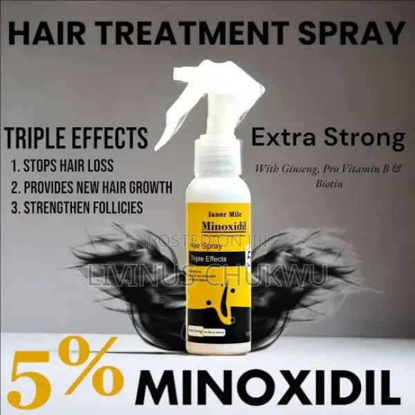 Isner Mile 5% Minoxidil Super Fast Hair and Beard Growth