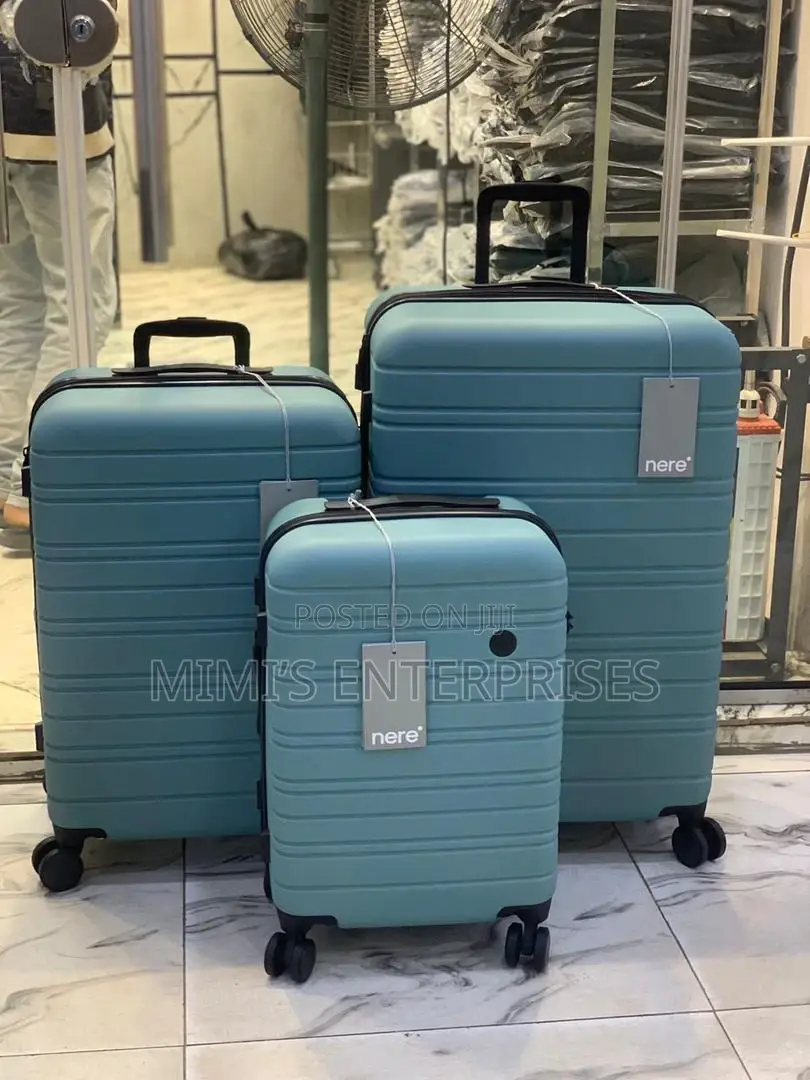 Luggage Set of 3 Rubber
