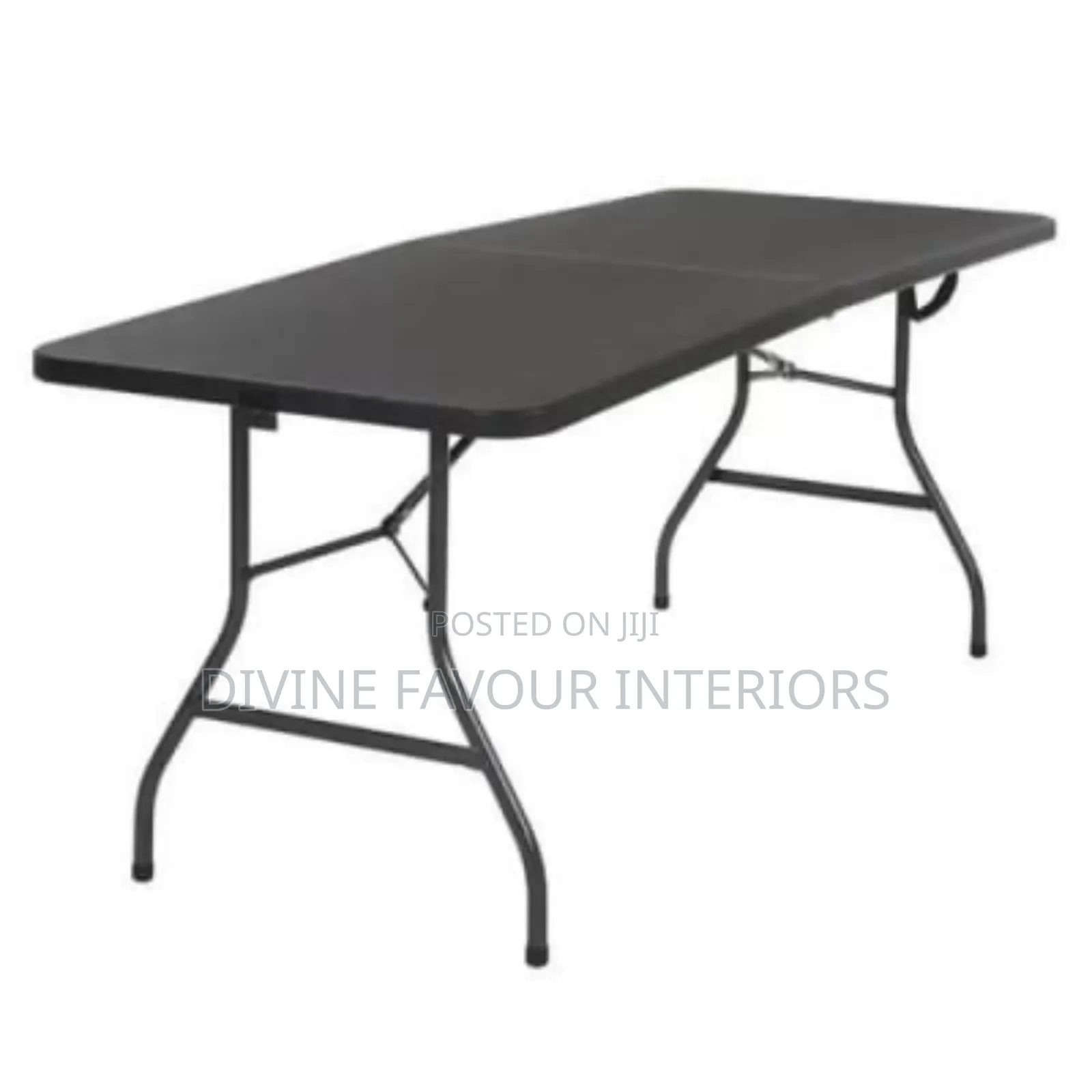 6ft Plastic Foldable Table - 6-8 Seater