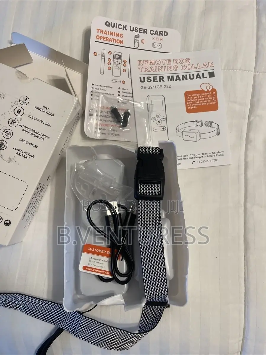 Vsezund Dog Training Collar With A Remote Control