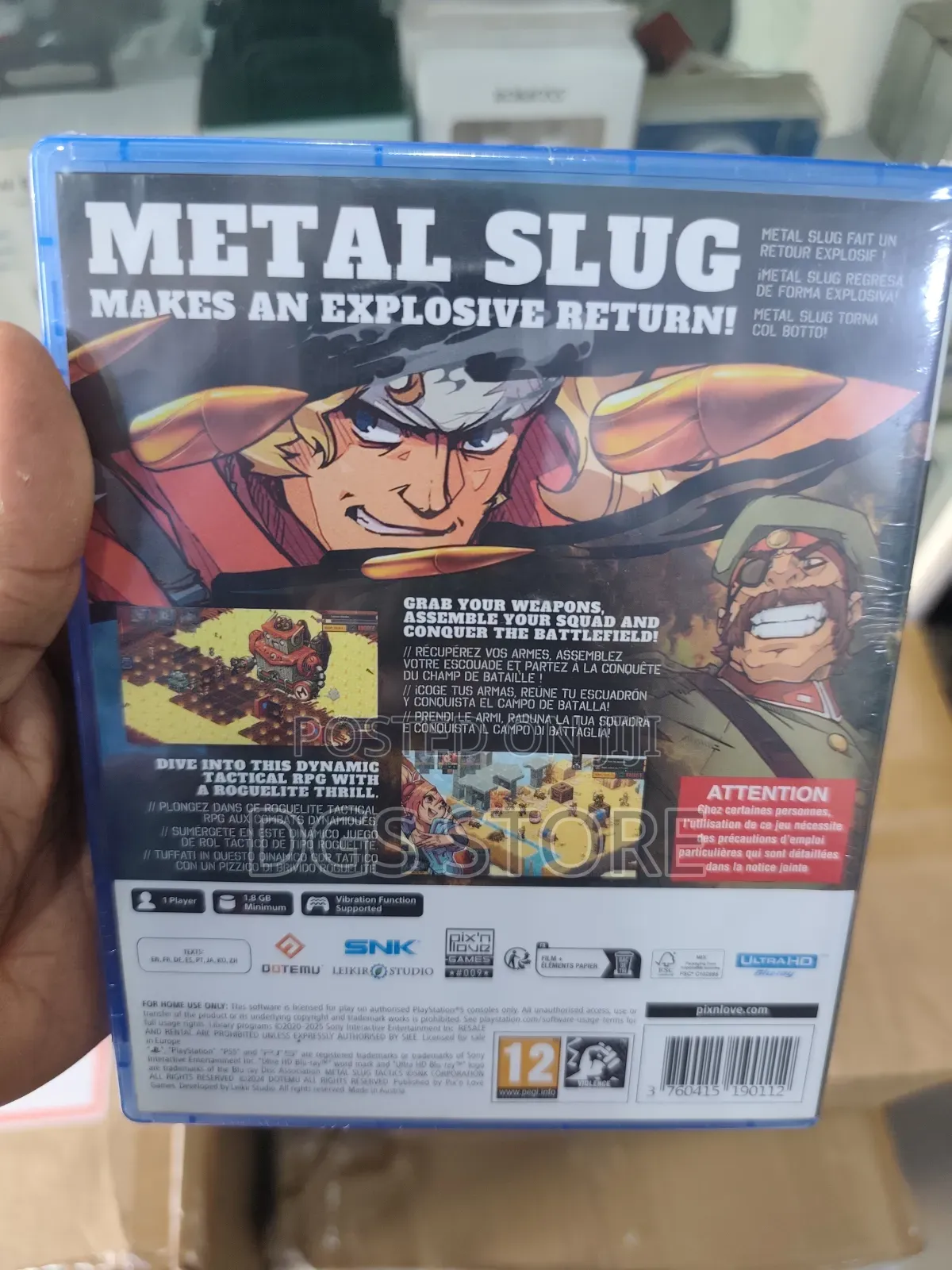 Ps5 Metal Slug Tactic Game