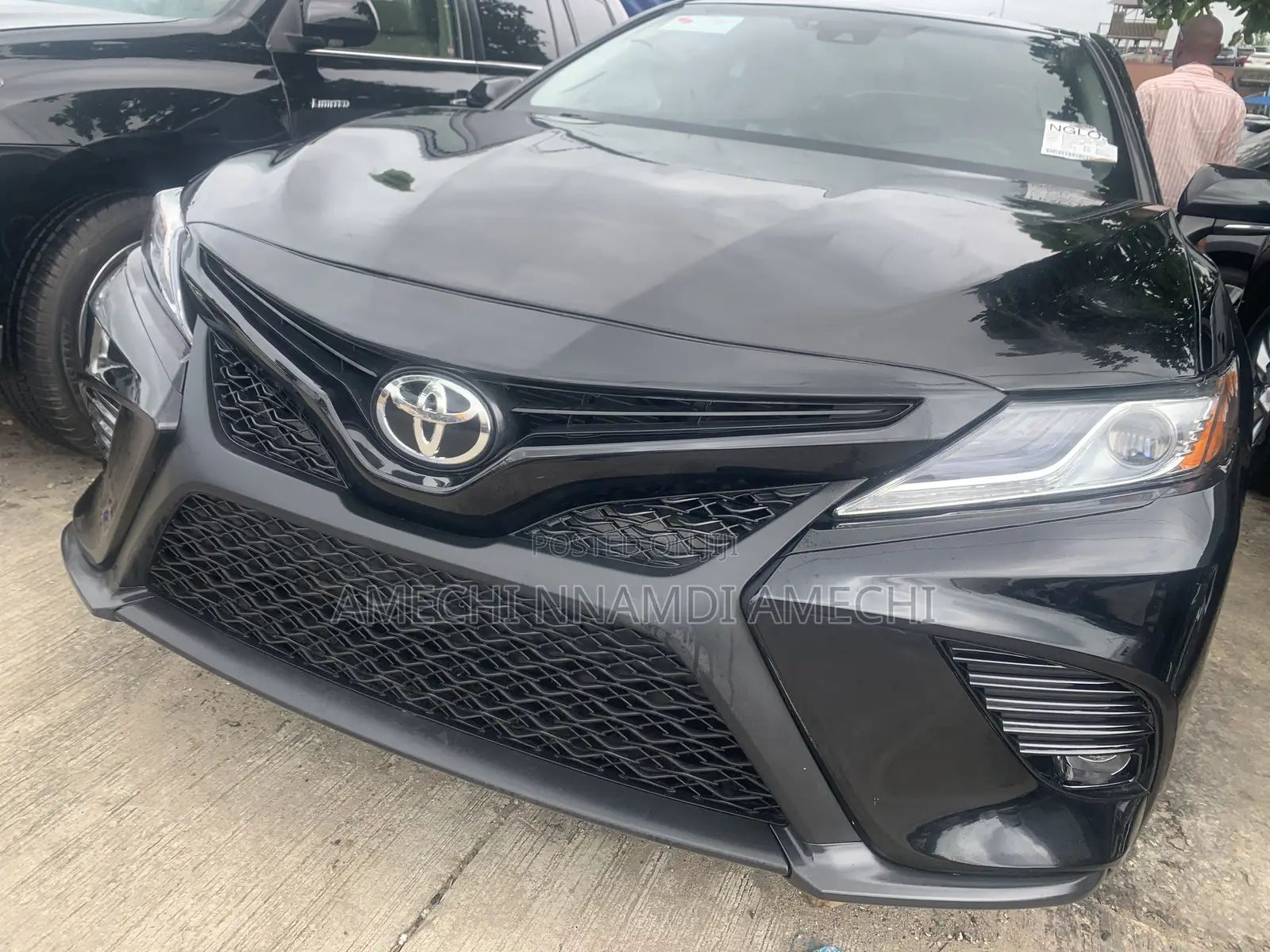 Toyota Camry SE FWD 2020 Black