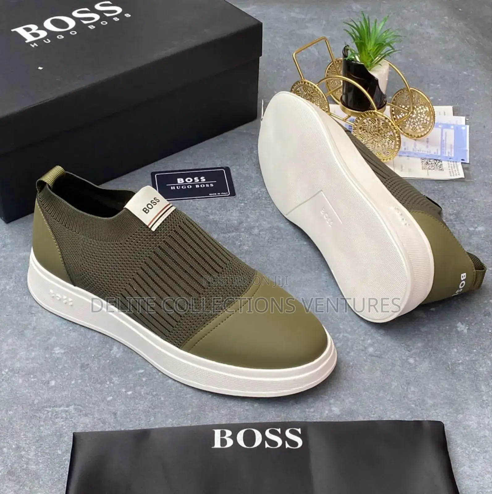 Multiple Colors of Boss Sneakers