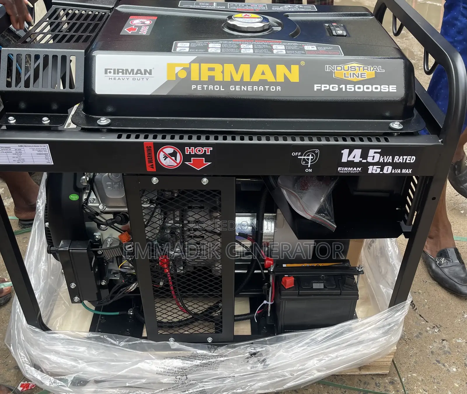 Firman Subaru Fpg15000se