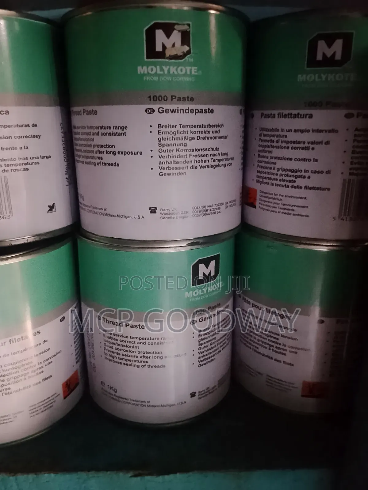 Molykote 1000 Paste 1kg/ Anti Seize