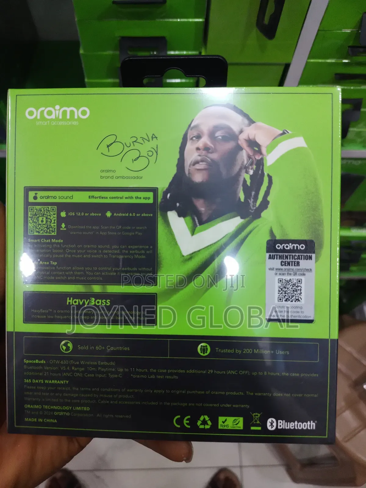 Oraimo Space Bud With Hybrid Noise Cancellation