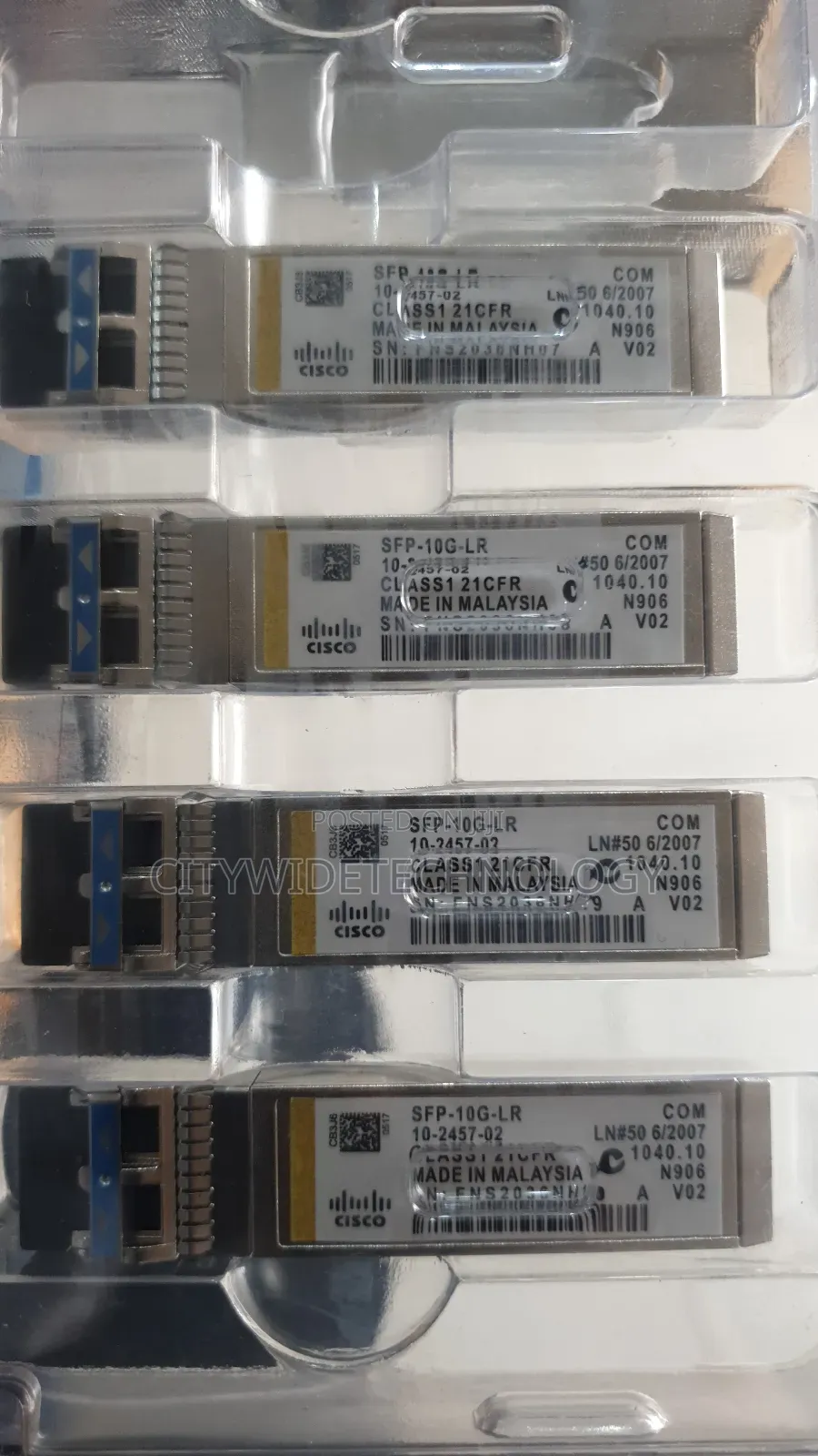 Cisco 10gig SFP Modules