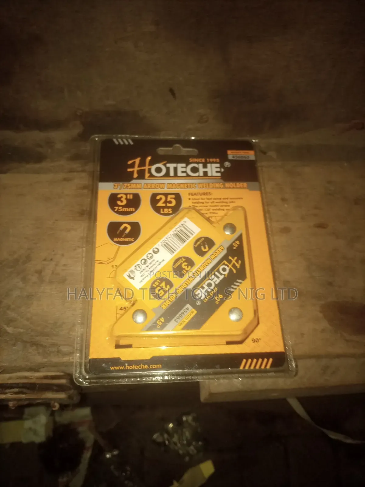 3" (75mm) Arrow Magnetic Welding Holder 45°, 90°, 135°