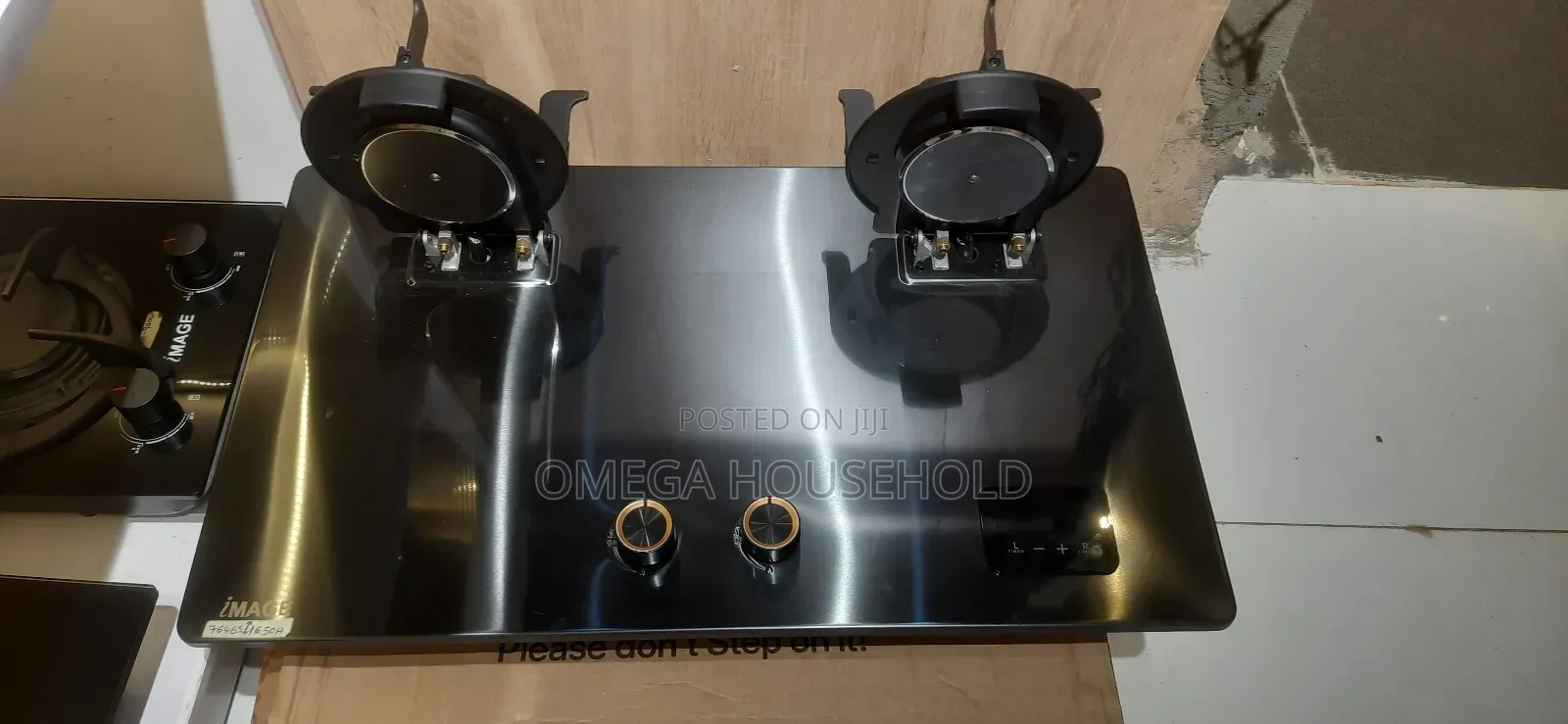 Flip Up 2 Burner Gas With Timer .