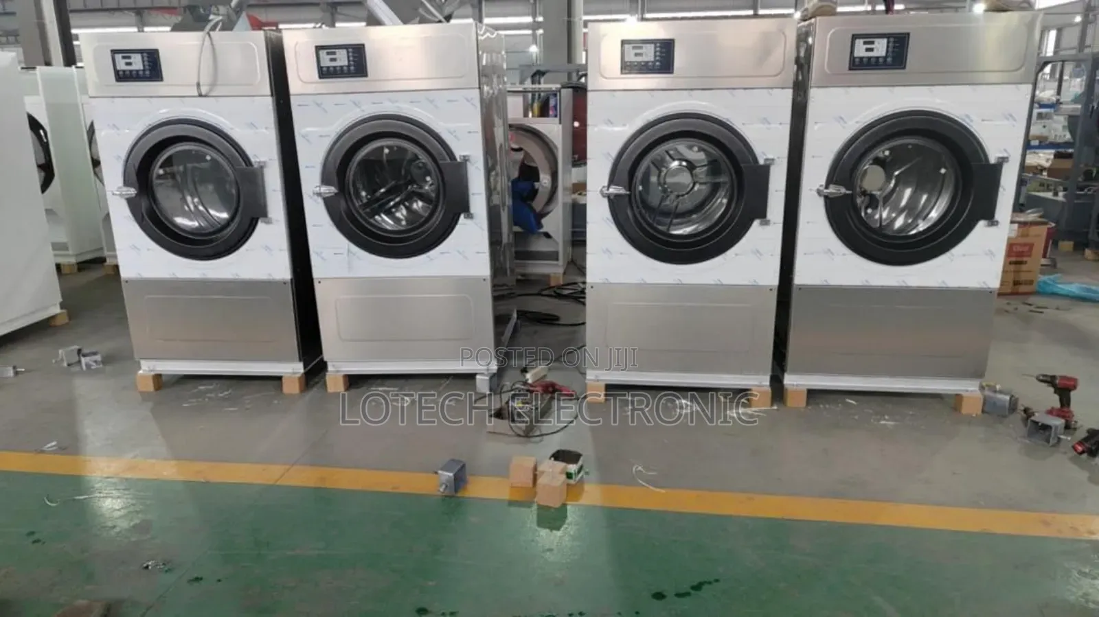 Heavy-Duty 15kg Industrial Washing Machine – Front Loader