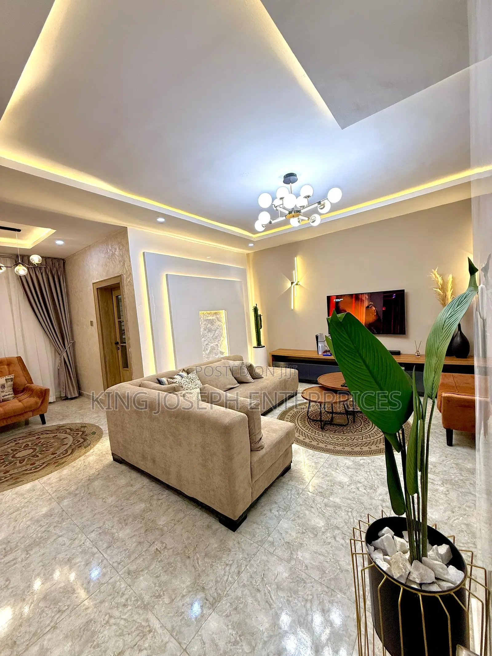 The Toms Luxury 3bed Apartment Jahi Abuja