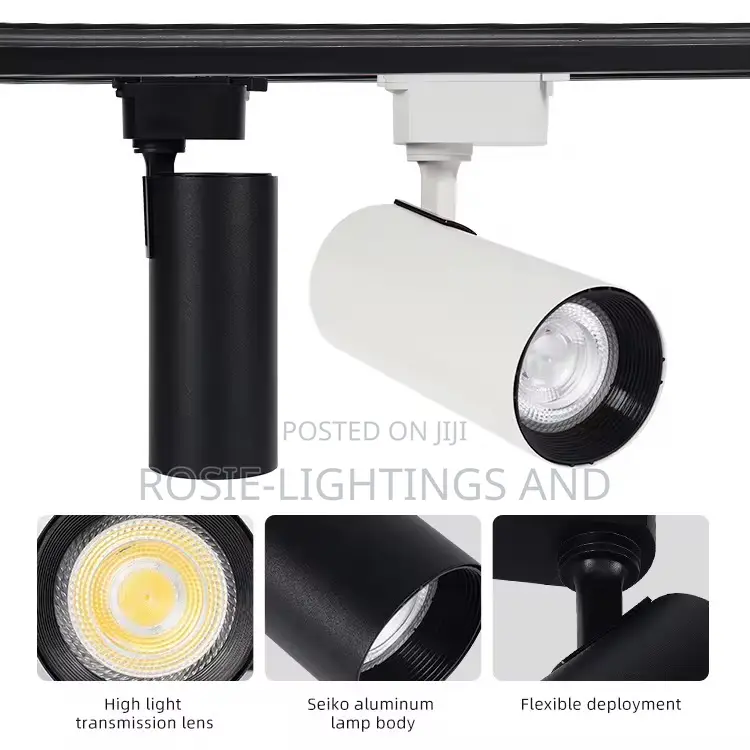 Modern High Quality Led Track Light (By 4) 20w Double Color