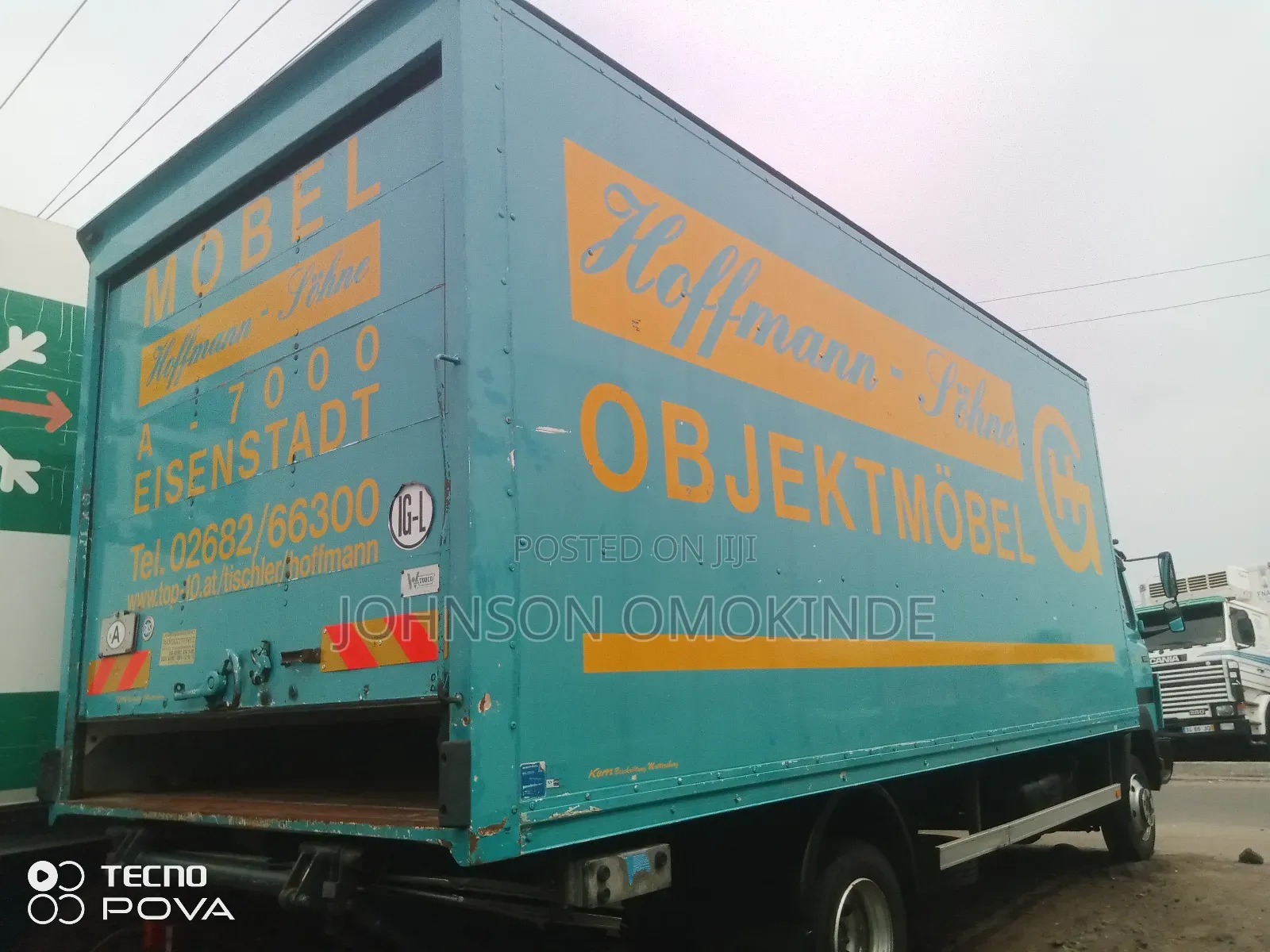 Mercedes Benz 814 Container Body