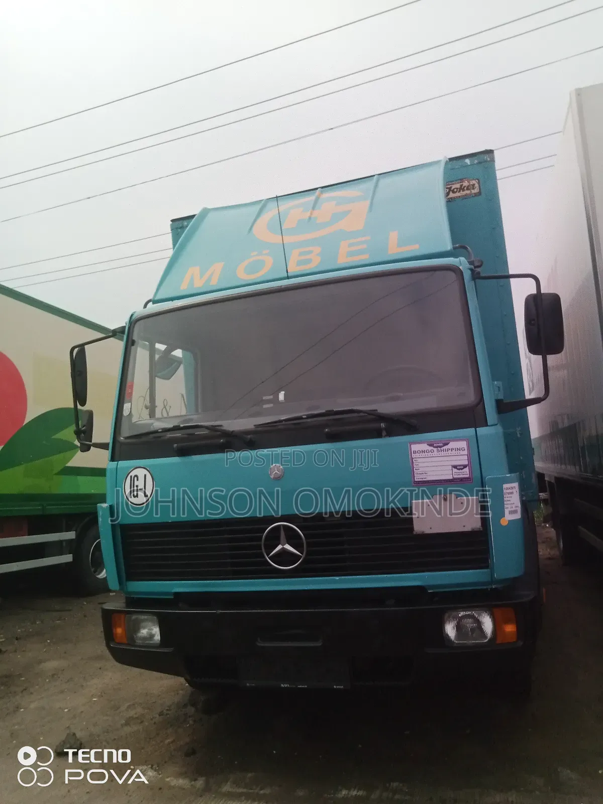 Mercedes Benz 814 Container Body