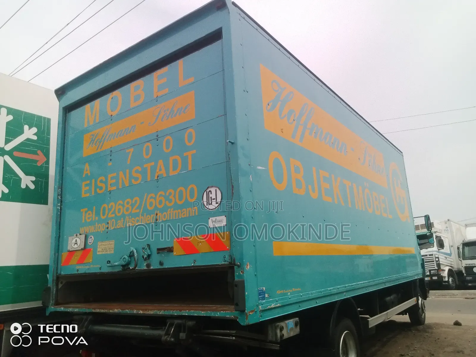 Mercedes Benz 814 Container Body