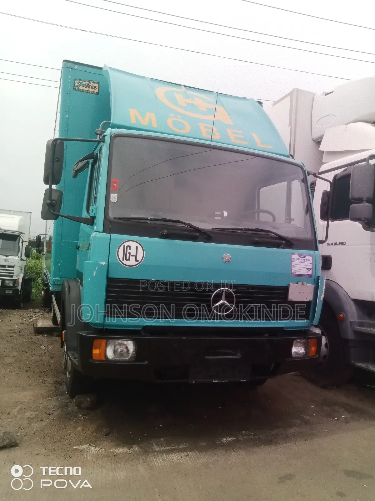 Mercedes Benz 814 Container Body