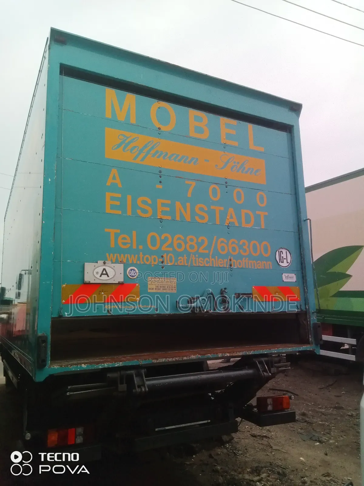 Mercedes Benz 814 Container Body